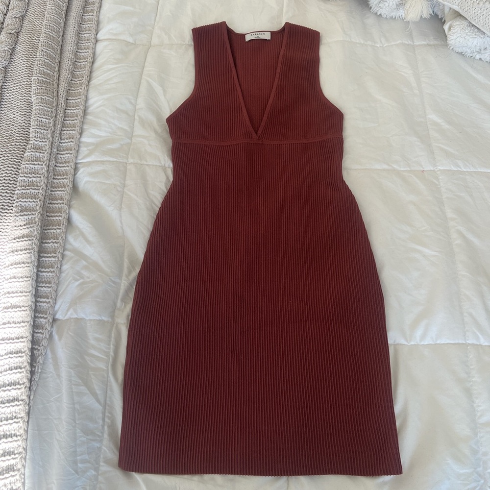 Aritzia Babaton V Neck Dress